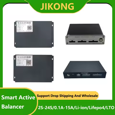 JK BMS 4S Lifepo4 Board 2A 4A 5A Active Balancer Battery Current 2S 8S 24S 20V 75V 100V Li-ion LTO S