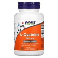 NOW Foods L-Cysteine 500 mg 100 Tablets