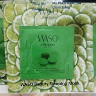 Shiseido Waso Sleep Mask Moisturizes Skin Regeneration, Returning A Plump And Vibrant Japanese Look 1.5Ml Japan