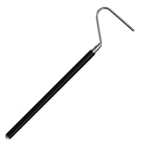 Portable Stainless Steel Snake Hook Adjustable Retractable Reptile Catcher Reptile Handling Snake Re