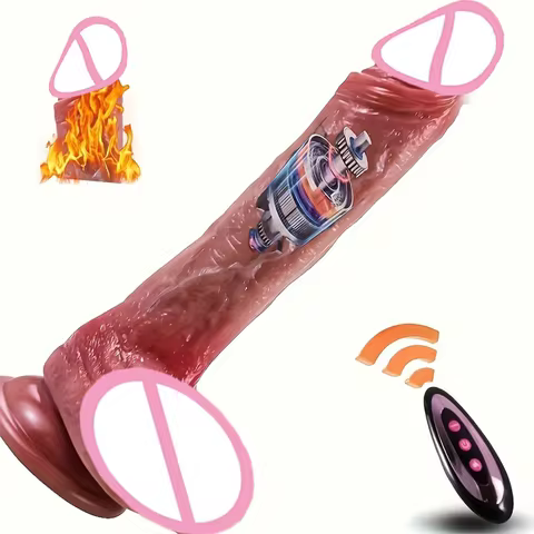 Wireless Vibrator for Men And Women Powerful Suction Cup G-Spot Stimulation Telescopic Design Enjoy 