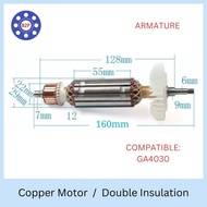OEM MAKITA GA4030 ANGLE GRINDER ARMATURE ASSY
