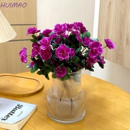 HUIMAO Artificial Azalea Flowers Branches, Fake Flowers Simulation Plant Simulation Azalea Floral, R