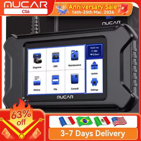 MUCAR CS6 CS4 CS90 OBD2 Diagnostic Tool Car Check Engine Tool Automotive OBD2 Scanner Free Update fo