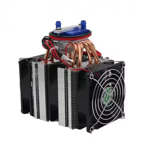 180W Water Chiller DIY Cooling System 12V Thermoelectric Cooler Refrigeration for 40L Fish Tank