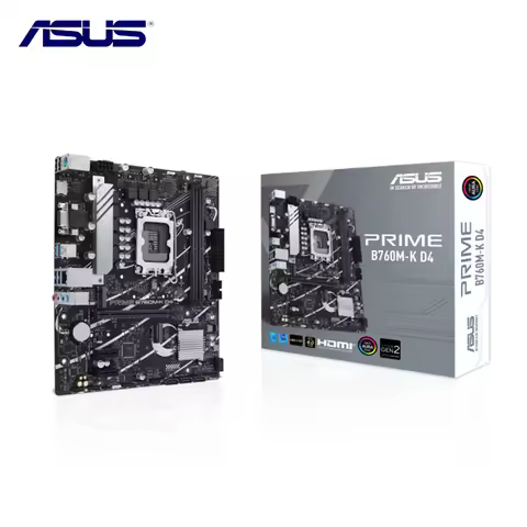 ASUS B760M-K DDR4 Intel B760 Motherboard placa mae Intel 12th/13th CPU LGA 1700 DDR4 128G PCI-E4.0 M