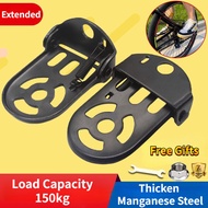 Bike Rear Foot Pedal Electric Bicycle Rear Pedals Rear Axle Pedal Column Footrest Universal Children