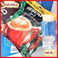 Combo x2 Túi Cafe Nescafe Túi Xanh 46gói x 17g (Tặng Bình Lock & Lock) - Ca phe rang xay hoa tan - c