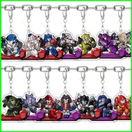 Transformers Optimus Prime bumblebee Megatron acylic key holder keychain bag pendant