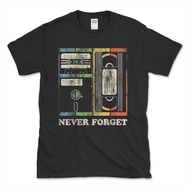 Comfortable Clothes Neverget 80S 90S Men'S Fashion Toptees Good Fabric 100% Cotton