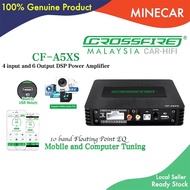 CROSSFIRE DSP AMPLIFIER CF-A5XS BUILT IN 4 CHANNEL AMPLIFIER WITH 10 BAND EQ