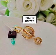 PT 5010 Buah Loket ZHULIAN Gold plated Pendant Jewellery Emas Saduran Barang Kemas