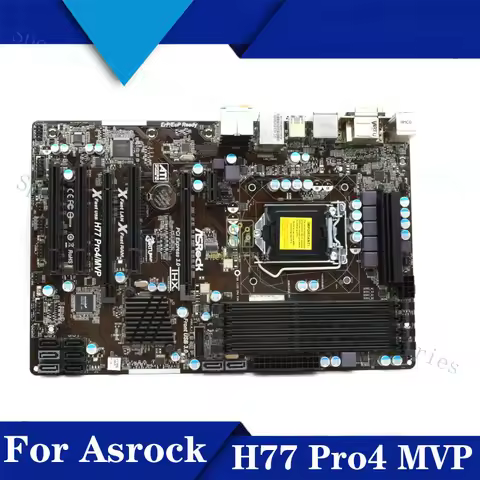 A+ For Asrock H77 Pro4/MVP 1155D H77 Motherboard USB3/SATA Support I7 3770K