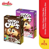 1 Choco Chip Cereal Box 300 gr & 1 Choco Chip Strawberry Box 300gr