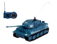 Great Wall 2117 1:72 14 Channel RC Toy German Tiger Tank with 360-Degree Rotation， LED Light