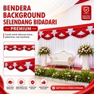 PREMIUM ANGEL SCARF BACKGROUND FLAG (4 meters & 8 meters)