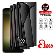 3Pcs Privacy Hydrogel Film Screen Protector Anti-Spy For Motorola Moto X40 X30 S30 Pro Edge 50 30 Ul