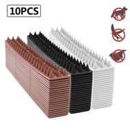10PCS Plastic Bird Spike Wall Fence Spikes Yard Bird Spikes for Anti Climbing Security on Wall Windo