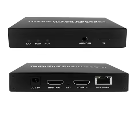 HD Video Encoder H.265 H.264 HEVC IPTV HDMI to IP Encoder NVR Recording Direct Broadcast Platform Pu