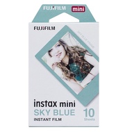 富士膠片INSTAX迷你INSTAX 10件天藍