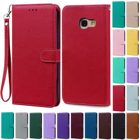 For Samsung Galaxy A7 2017 Case Galaxy A 7 2017 Leather Flip Wallet Case For Samsung Galaxy A7 2017 