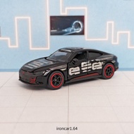 majorette audi rs Etron GT Black Car Model Rubber Wheels