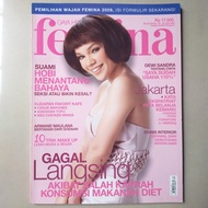Majalah Femina 20 Juni 2009 - Cover Dewi Sandra. ada iklan Ariel