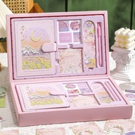 22,000 people collect style oil painting handbook set gift box high-value notebook2.2万人收藏风油画手账本套装礼盒高