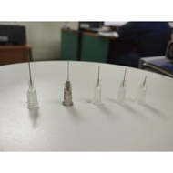 27G glue needles with various needle lengths (set of 100)