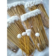(Bundle of 10) Cotton buds, Duck Feather ear astringent - 4 common types