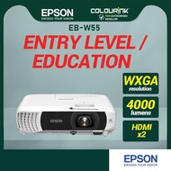 EPSON EB-W55 PROJECTOR WXGA 4000 LUMENS 3LCD PROJECTOR CO-FH01 Full HD | Similar EB-E01 EB-E10 EB-E1