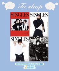 Boynextdoor SINGLES 2026.08 雜誌 代購