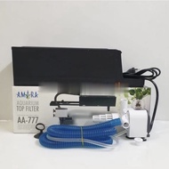 MESIN AMARA AA 777 Complete Filter Box Machine - Top Filter Aquarium