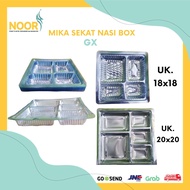 Mica Rice Box 18x18 / 20x20 CONTENTS 50 Pcs