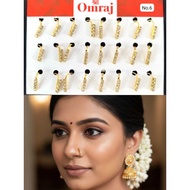 Nath clip nath nose/ nose earring/ Indian accessory/ Indian jewelry/