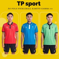 Genuine Kamito Gamma 03 Pickleball Polo Shirt, Light material, Super cool, good elasticity