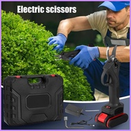 Electric Pruning Shears Cordless 21V Tree Branch Cutter Rechargeable Cordless Branch Trimmer for Far