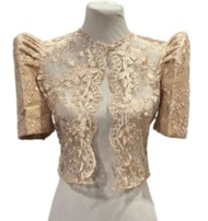 Full Lace floral Modern Bolero