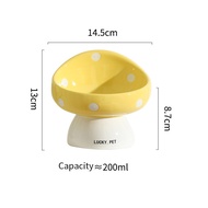 Tilted Pet Bowl Cat Bowl Dog Bowl Pet Food Bowl Cat Food Bowl Food Basin Cat Food Bowl Feeder Dispen