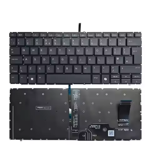 For HP EliteBook 835 830 840 845 G9 G10 G11 Black Color UK/LA/FR Backlight Backlit Keyboard With AI 
