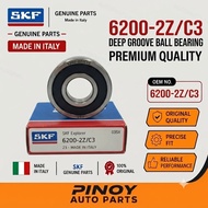 Skf 6200-2z/C3 Double Metal Shield C3 Heavy Duty Ball Bearing Deep Grove For Motorcycle Motor Pump