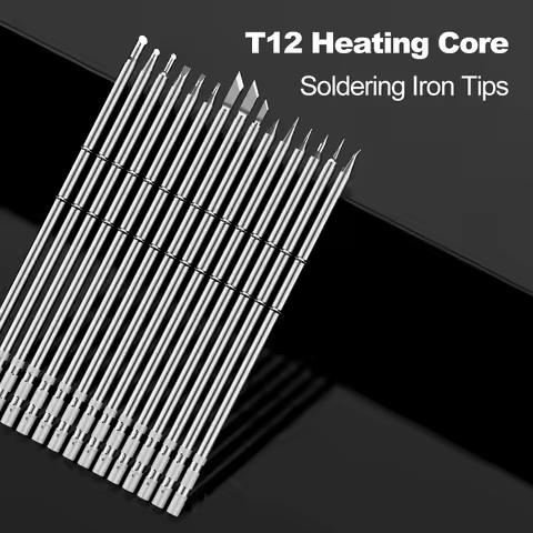 T12 Electric Soldering Iron Tips T12-K B2 BC2 ILS JL02 D24 KF For Hakko FX951 DIY Soldering Station 