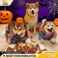 Pet Halloween Funny Chucky Cosplay Clothes Halloween Dog Clothes Halloween Party Costume Cat Clothes