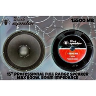 SPEAKER BLACK SPIDER 15 MB SPIKER BLACK SPIDER 15 INCH ORINAL