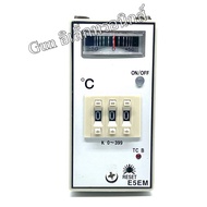 E5EM-YR40K TEMPERATURE CONTROLLER Front 48X96mm. K 0-399 C 110/220VAC 50/60Hz