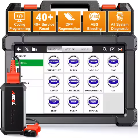 ANCEL X7 HD Heavy Duty Truck Scanner Semi Trucks Full System Diagnostic Tool Bidirectional DPF ECU C