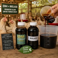 EM4 + Molasses 200ml Livestock Probiotic Savings Package | Quality Fermented Feed EM4 Livestock