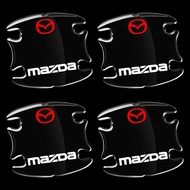 Clear Car Door Handle Sticker Anti Scratch Sticker For Mazda 2 3 6 Atenza Axela Demio CX3 CX5 CX4 CX