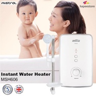 Mistral Instant Water Heater - MSH606 (5 Years Warranty On Heating Element)