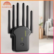 Rain❤ 1200Mbps Wireless WiFi Repeater Wifi Signal Booster 2.4G 5G WiFi Extender IEE802.11AC/a/b/g/n 